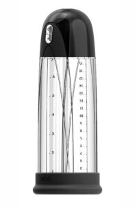 VeDO Pump Rechargeable Silicone Vacuum Penis Pump - Just Black