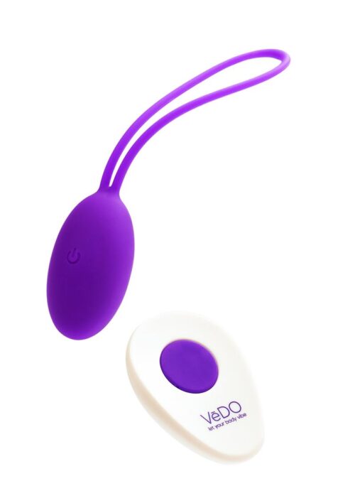 VeDO Peach Rechargeable Silicone Egg Vibrator - Into You Indigo