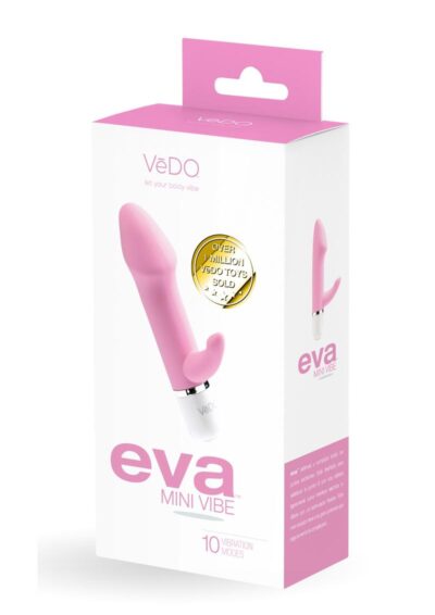VeDO Eva Silicone Mini Vibrator - Make Me Blush Pink