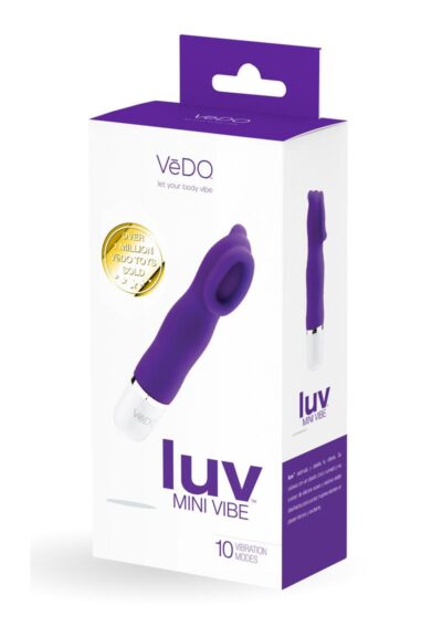 VeDO Luv Silicone Mini Vibrator - Into You Indigo
