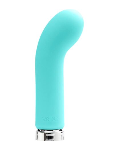 VeDO Gee Plus Rechargeable Silicone Bullet Vibrator - Tease Me Turquoise