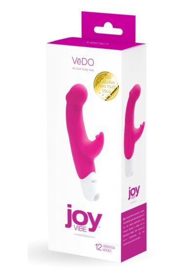 VeDO Joy Silicone Vibrator - Hot In Bed Pink