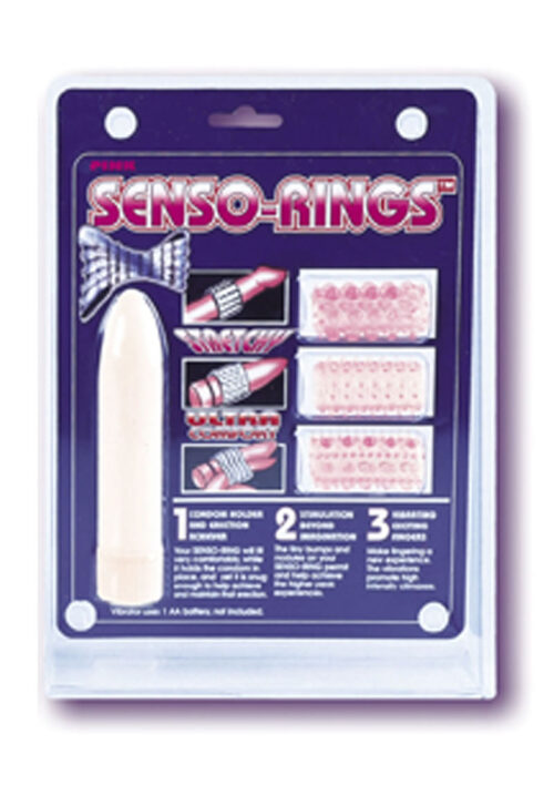 Shanes World Class Rings Erection Cock Rings (3 Piece Set) - Pink