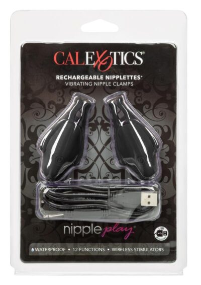 Nipply Play Rechargeable Nipplettes - Black