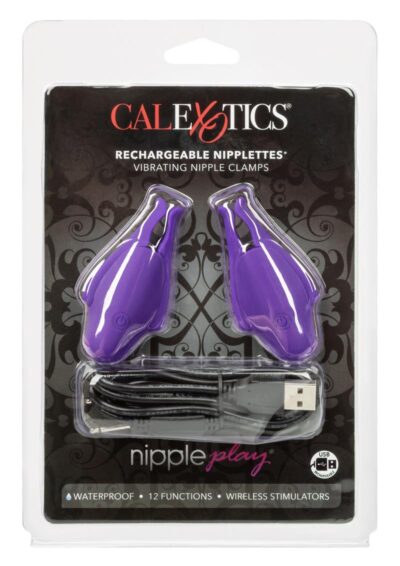 Nipply Play Rechargeable Nipplettes - Purple