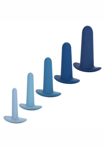 They Ology Wearable Anal Trainer (5 Piece Set) - Blue