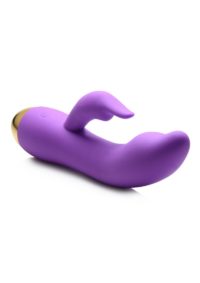 Inmi 10X Come Hither G-Focus Silicone G-Spot Vibrator - Purple