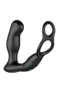 Nexus Revo Embrace Rechargeable Silicone Remote Control Rotating Prostate Massager - Black