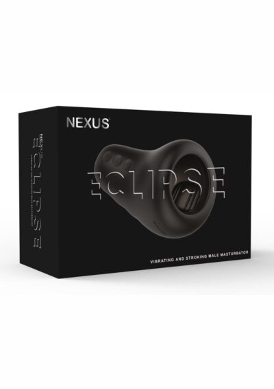 Nexus Eclipse Vibrating and Stroking Male Masturbator - Black