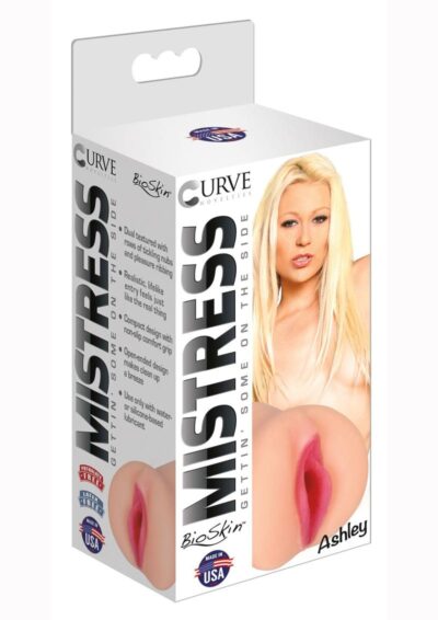 Mistress Ashley BioSkin Stroker - Pussy - Vanilla