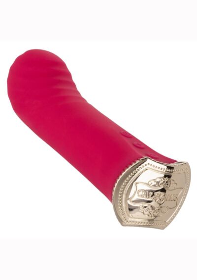 Uncorked Merlot Silicone Rechargeable Vibrator - Pink