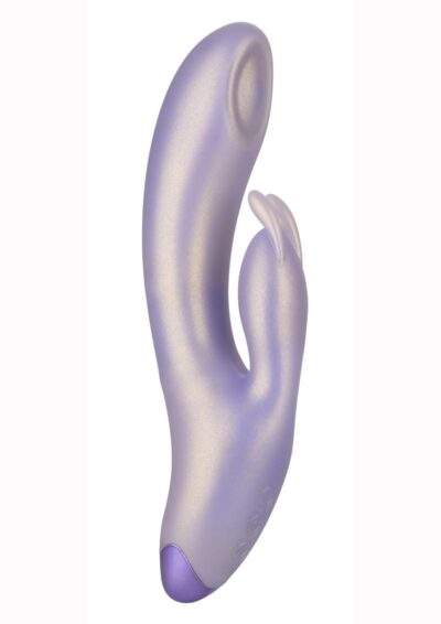 G-Love G-Bunny Silicone Rechargeable Dual Stimulating Massager - Purple