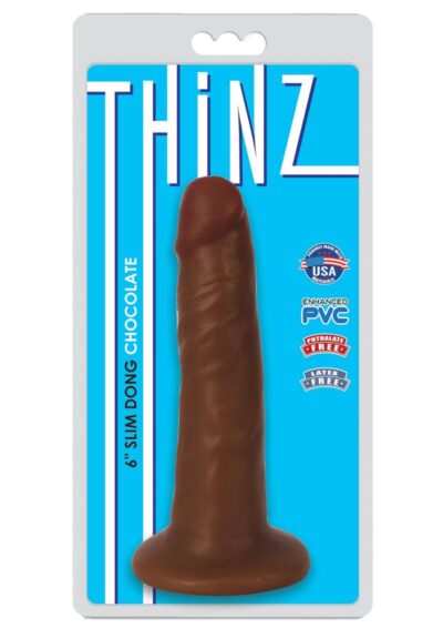 Thinz Slim Dong 6in - Chocolate