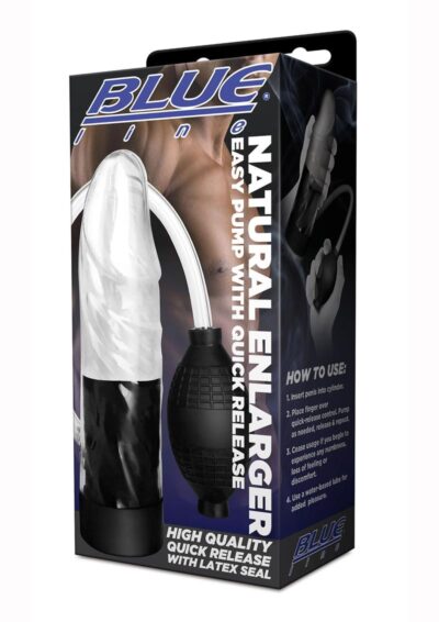 Blue Line CandB Gear Natural Enlarger Easy Pump with Quick Release - Black