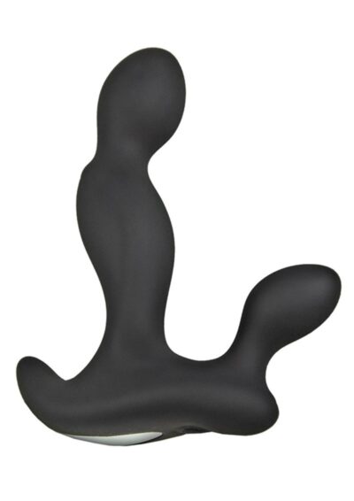 Anal-Ese Collection Rechargeable Silicone P- Spot Prostate Stimulator - Black