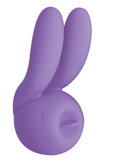 Luv Clit Licker Bunny Rechargeable Silicone Vibrator - Purple