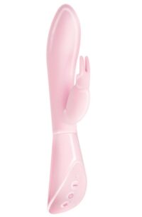 Touch Rabbit Vibe Silicone Rechargeable Vibrator - Pink