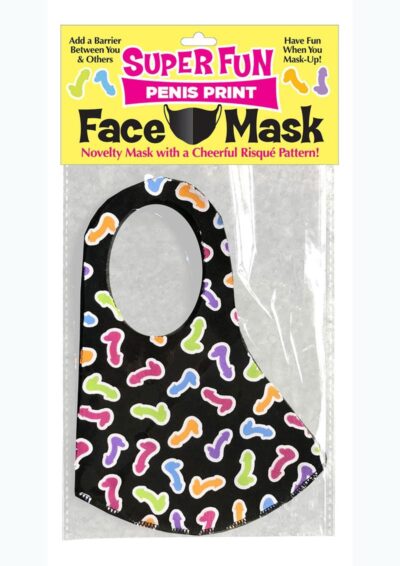 Super Fun Penis Mask - Multicolor