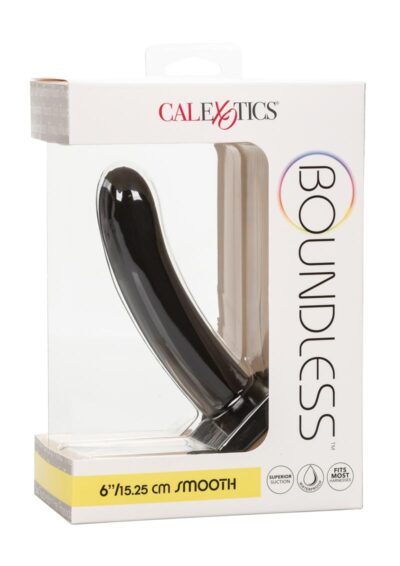 Boundless Silicone Smooth Probe 6in - Black