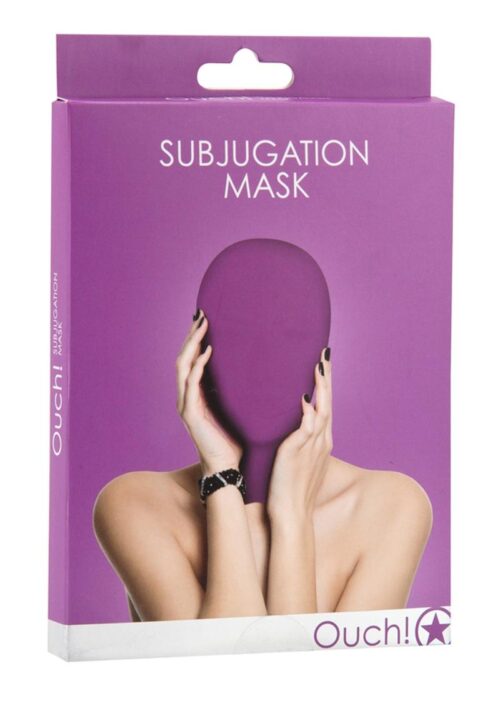 Ouch! Subjugation Mask - Purple