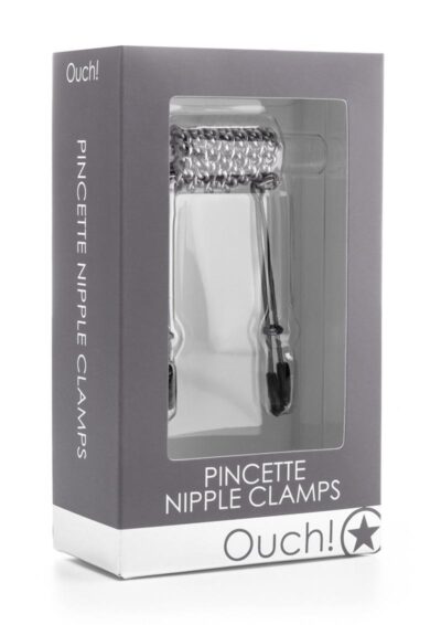 Ouch! Pincette Nipple Clamps - Silver