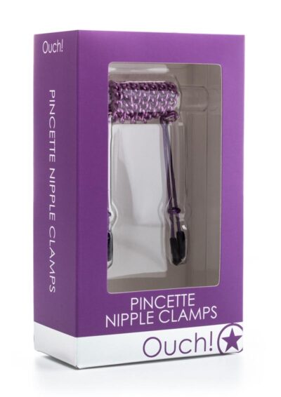 Ouch! Pincette Nipple Clamps - Purple