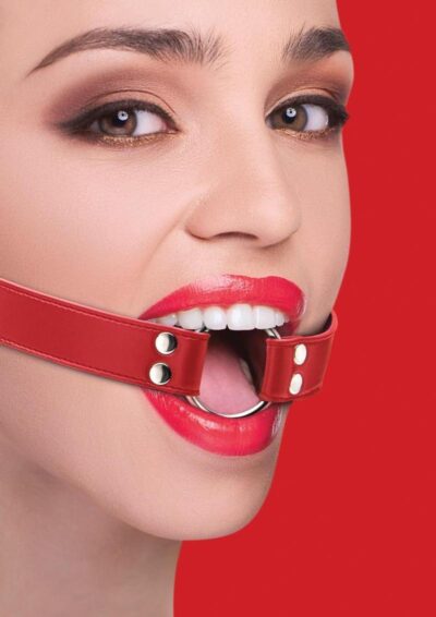 Ouch! Ring Gag - Red
