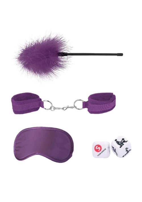 Ouch! Kits Introductory Bondage Kit #2 (4 piece kit) - Purple