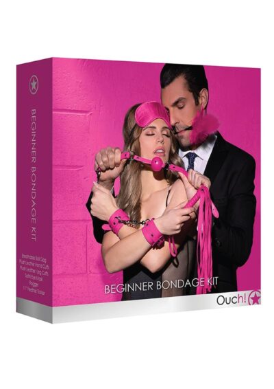 Ouch! Kits Beginners Bondage Kit 6pc - Pink