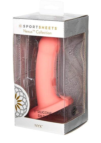 Nexus Collection By Sportsheets NYX Silicone Dildo 5in - Pink