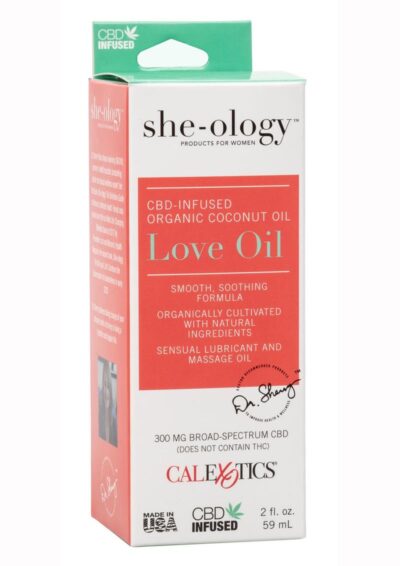 She-ology CBD-Infused Love Oil (Packaged)