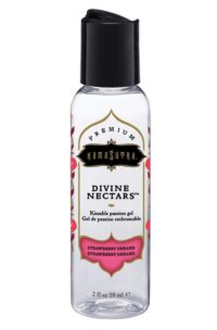 Kama Sutra Divine Nectars Water Based Flavored Body Glide 2oz - Strawberry Dreams