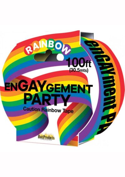 EnGAYgement Party Tape (100ft) - Multicolor