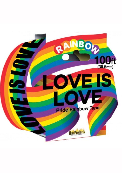 Love is Love Rainbow Tape (100ft) - Multi Color