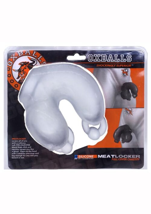 Meatlocker Silicone Chastity - Cool Ice