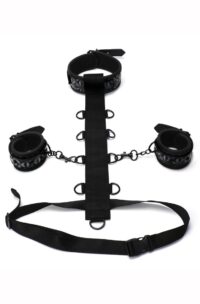 WhipSmart Adjustable Body Harness Restraint (3 piece) - Black