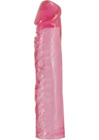 Puregel Textured Pleasure Penis Sleeve - Pink