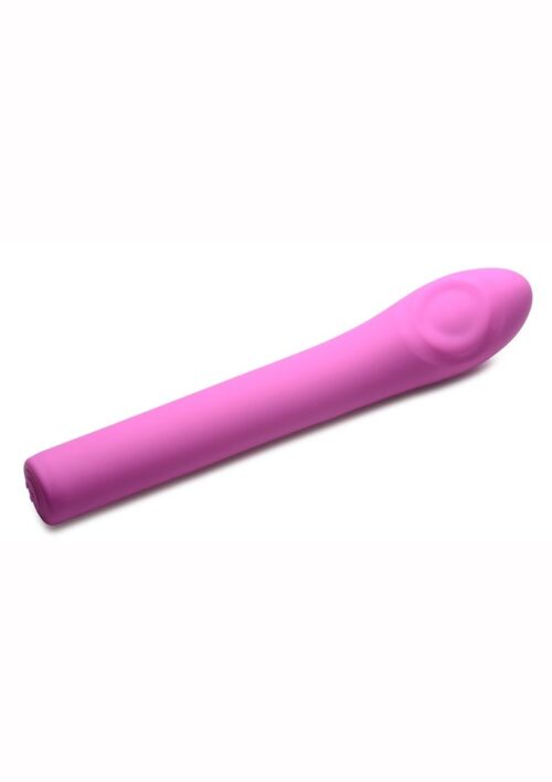 Inmi 5 Star 9X Pulsing Rechargeable Silicone G-Spot Vibrator - Pink