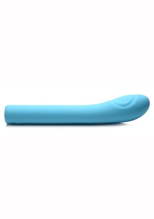 Inmi 5 Star 9X Pulsing Rechargeable Silicone G-Spot Vibrator - Teal