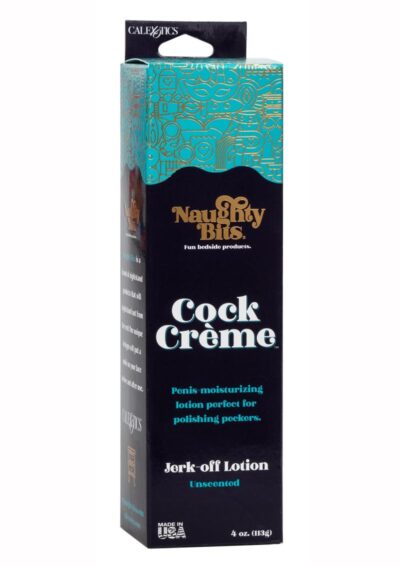 Naughty Bits Cock Crème Water Based Jerk-Off Lotion - Boxed