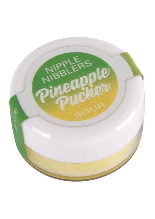 Jelique Nipple Nibblers Sour Tingle Balm Pineapple Pucker 3 gm. 1 pc.