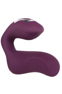 Helping Hand Silicone Rechargeable Finger Vibrator - Purple