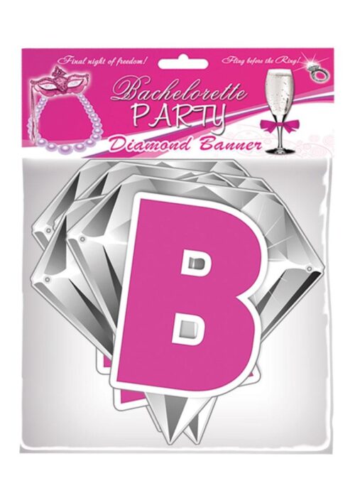 Diamond Bachelorette Party Banner