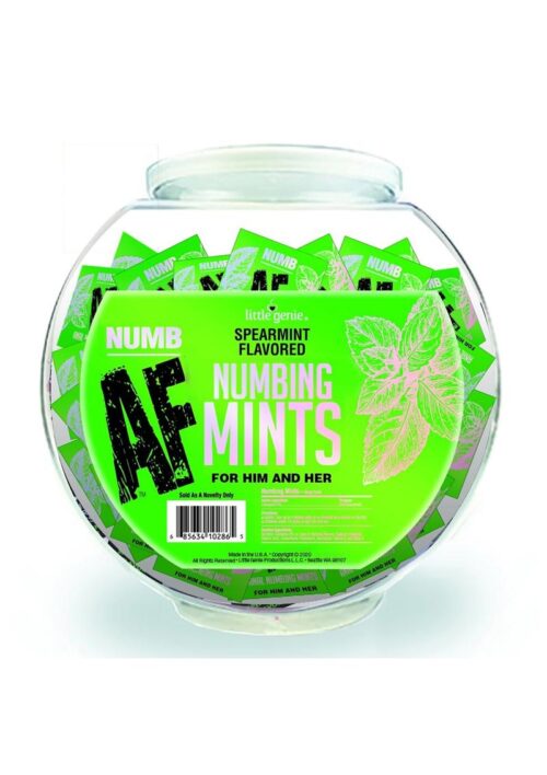 Numb AF Mints 100 Piece Fishbowl