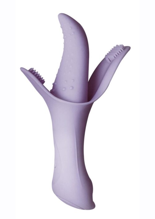 Luv Magic Tongue Silicone Rechargeable Clitoral Stimulator - Lavender