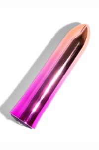 Nu Sensuelle Aluminium Point Rechargeable Warming Bullet - Rainbow