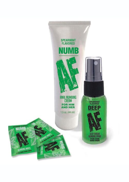 Numb AF Kit Spearmint Flavor (Set of 3)