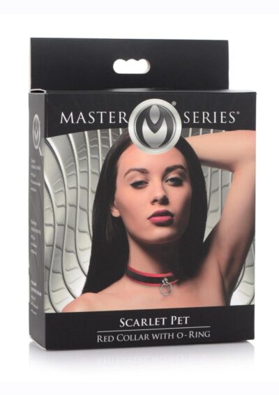 Master Series Black and Red Collar with O-Ring