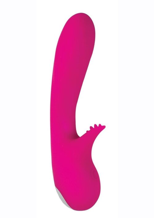 Exciter Deep Reach G-Spot Rechargeable Silicone Vibrator - Pink