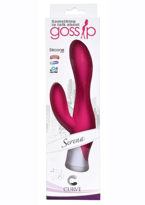 Gossip Serena 7 Speed Silicone Rabbit Vibrator - Pink